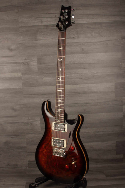 PRS SE Custom 24 - Black Goldburst Electric Guitar