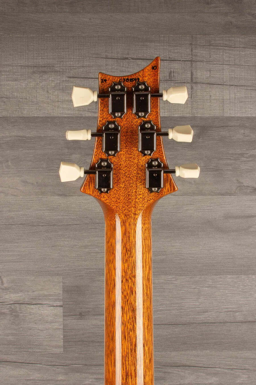 PRS McCarty 594 Wood Library Electric Guitar - River Blue Natural back s#0381543