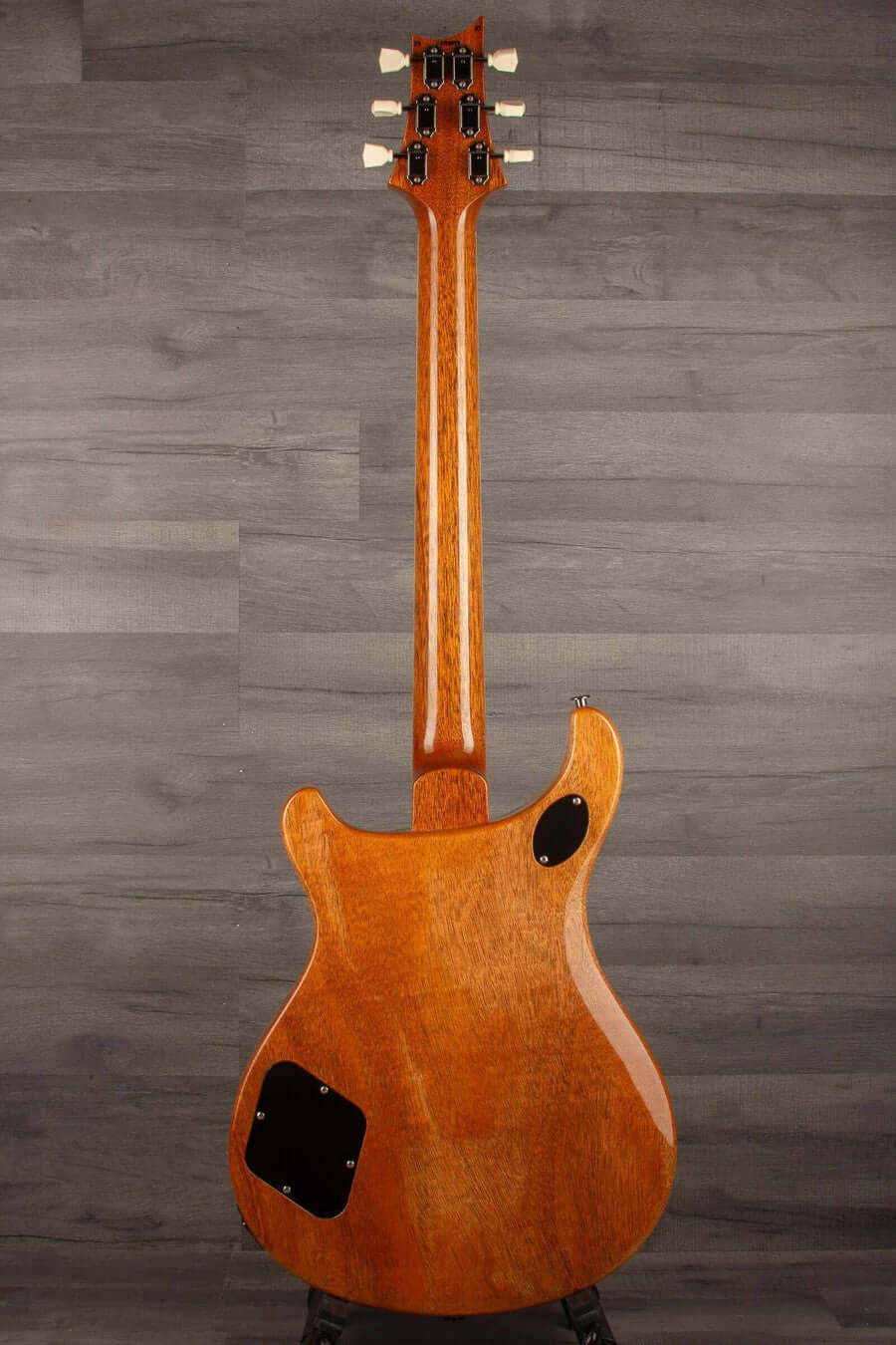 PRS McCarty 594 Wood Library Electric Guitar - River Blue Natural back s#0381543