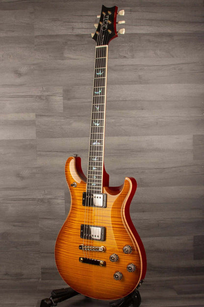 PRS McCarty 594 Wood Library Electric Guitar - McCarty Sunburst, Natural Back s#0381538