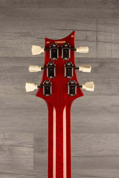 PRS McCarty 594 Wood Library Electric Guitar - McCarty Sunburst, Natural Back s#0381538