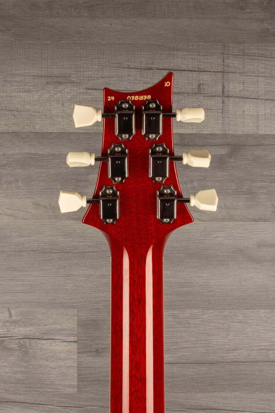 PRS McCarty 594 Wood Library Electric Guitar - McCarty Sunburst, Natural Back s#0381538