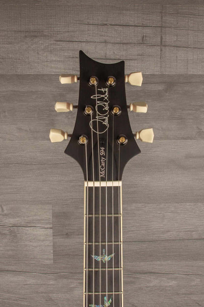 PRS McCarty 594 Wood Library Electric Guitar - McCarty Sunburst, Natural Back s#0381538