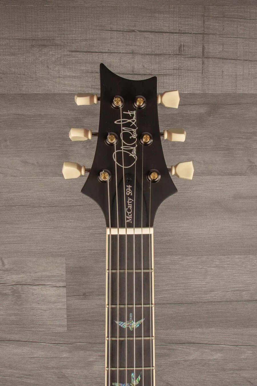PRS McCarty 594 Wood Library Electric Guitar - McCarty Sunburst, Natural Back s#0381538