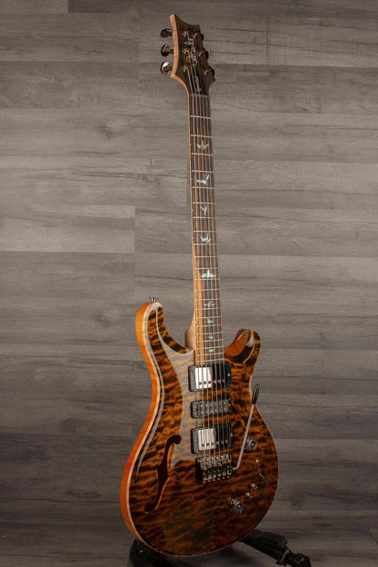 PRS Wood Special Semi Hollow Quilt Electric Guitar - Yellow Tiger s#0379114