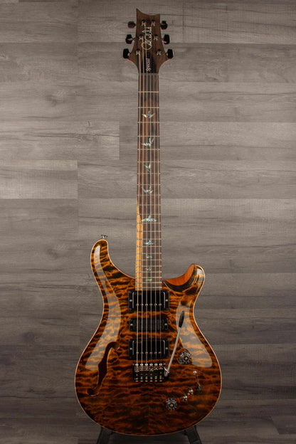 PRS Wood Special Semi Hollow Quilt Electric Guitar - Yellow Tiger s#0379114