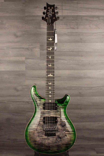 PRS - Wood Library Custom 24 Floyd , Charcoal jade burst - s#0364324