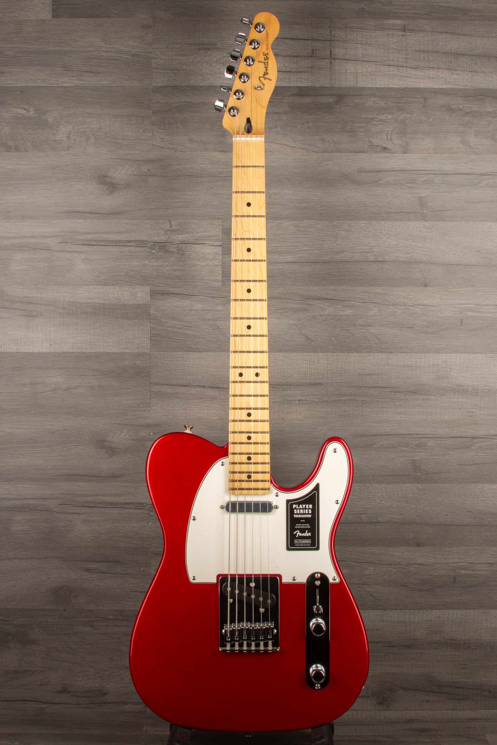 Fender Player Series Telecaster Electric Guitar - Candy Apple Red, Maple Neck