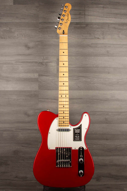 Fender Player Series Telecaster Electric Guitar - Candy Apple Red, Maple Neck