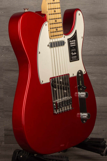 Fender Player Series Telecaster Electric Guitar - Candy Apple Red, Maple Neck