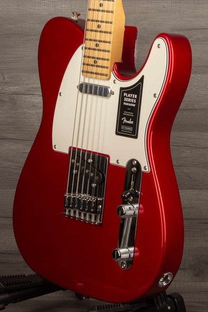 Fender Player Series Telecaster Electric Guitar - Candy Apple Red, Maple Neck