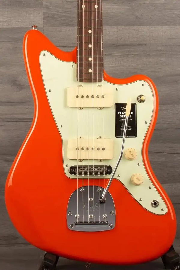 Fender Player II Jazzmaster Electric Guitar Rallye orange