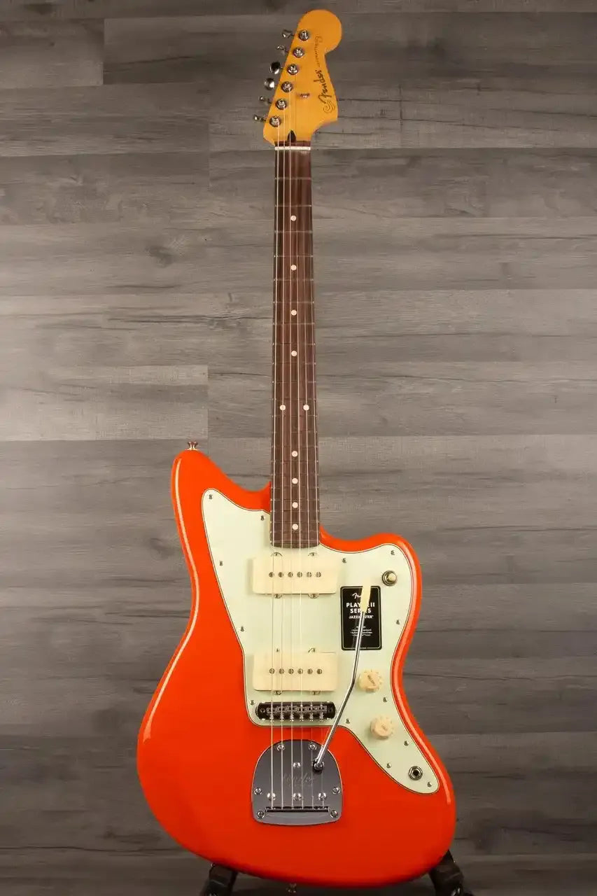 Fender Player II Jazzmaster Electric Guitar Rallye orange
