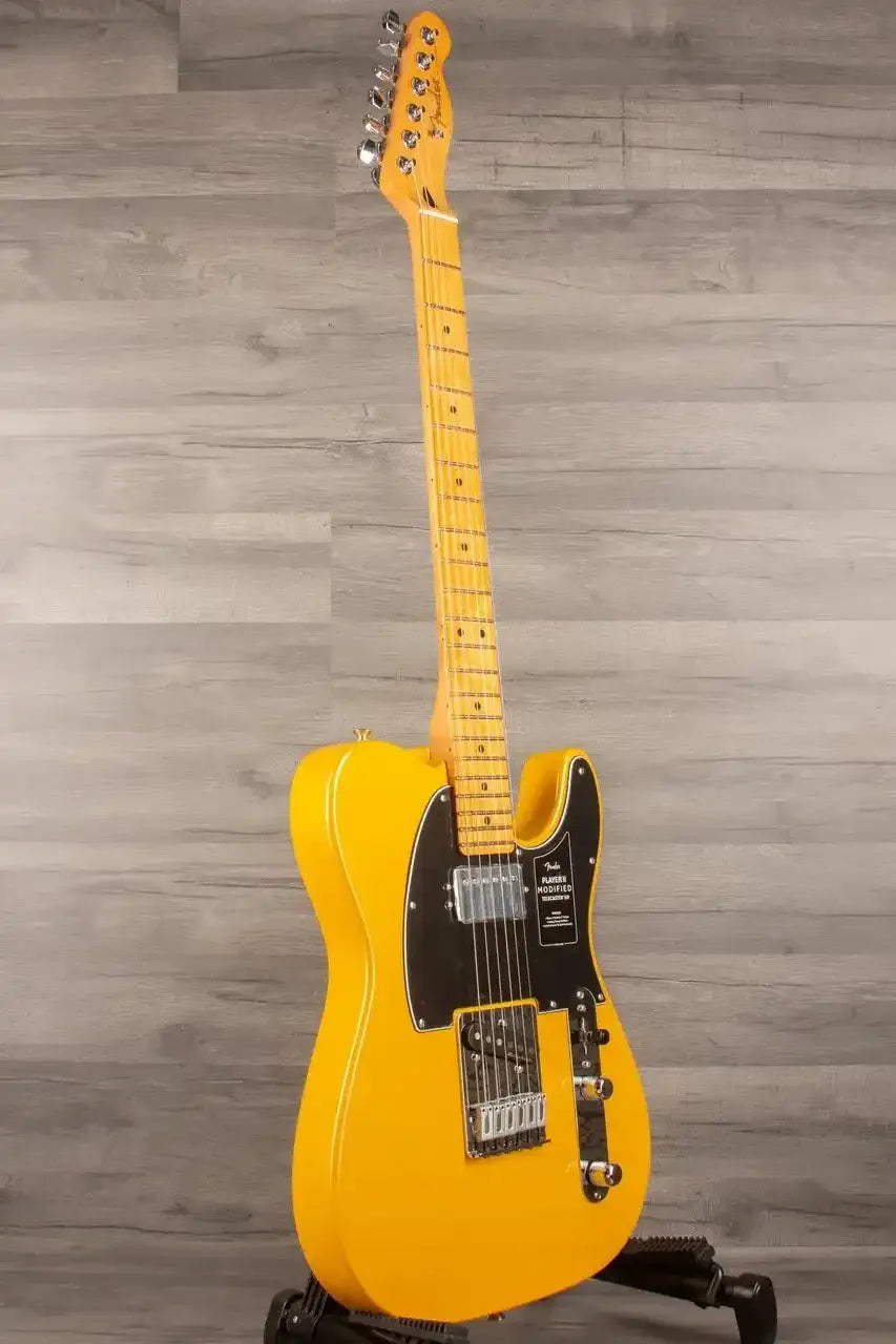 Fender Player II Modified Telecaster® SH, Maple Fingerboard, Sunshine Yellow - MusicStreet