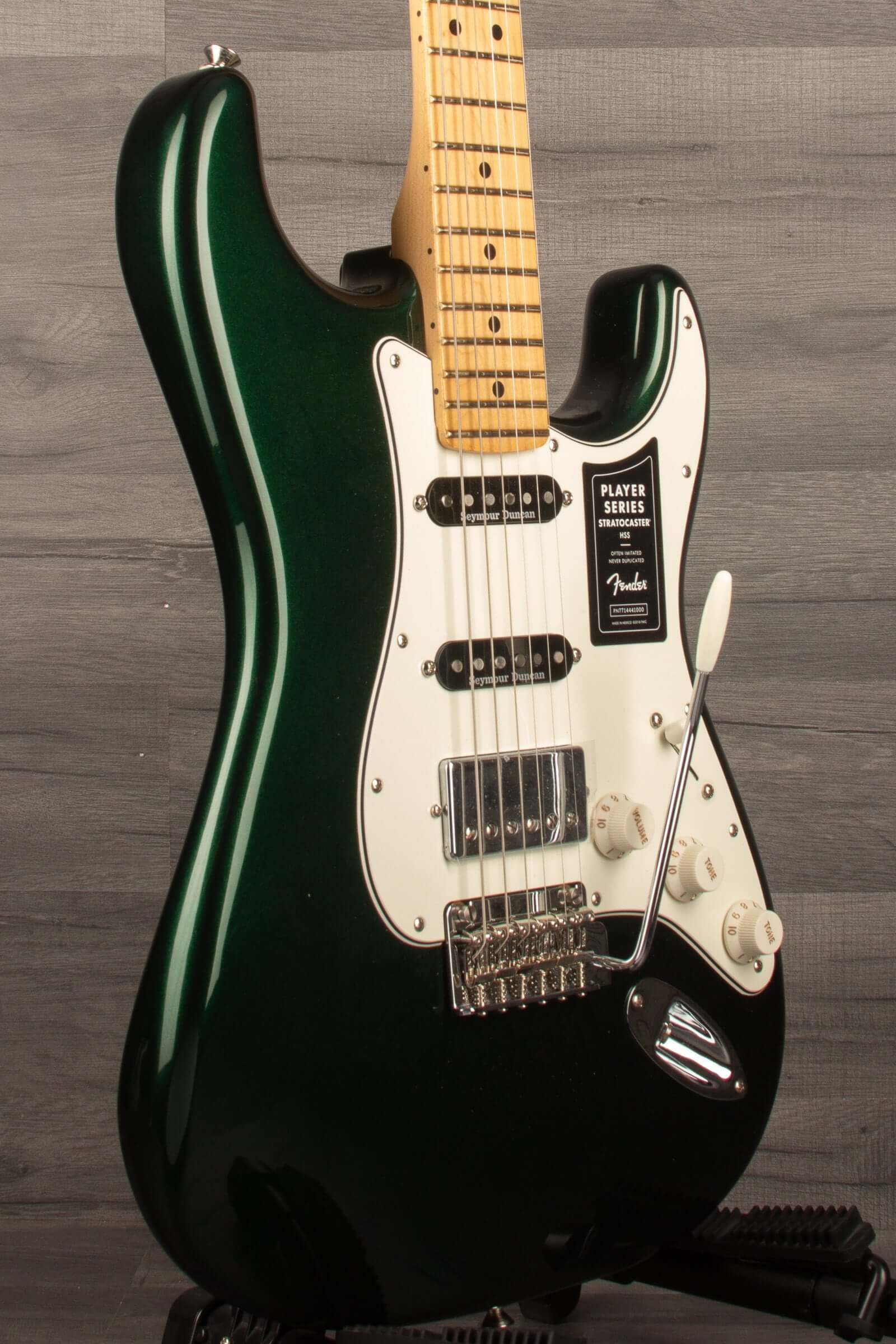 Fender  Limited Edition Player Stratocaster® HSS, Maple Fingerboard, British Racing Green