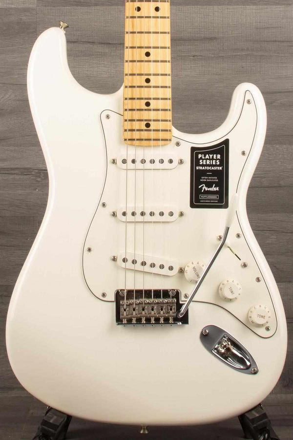 USED Fender Player Series Stratocaster - Polar White - MusicStreet