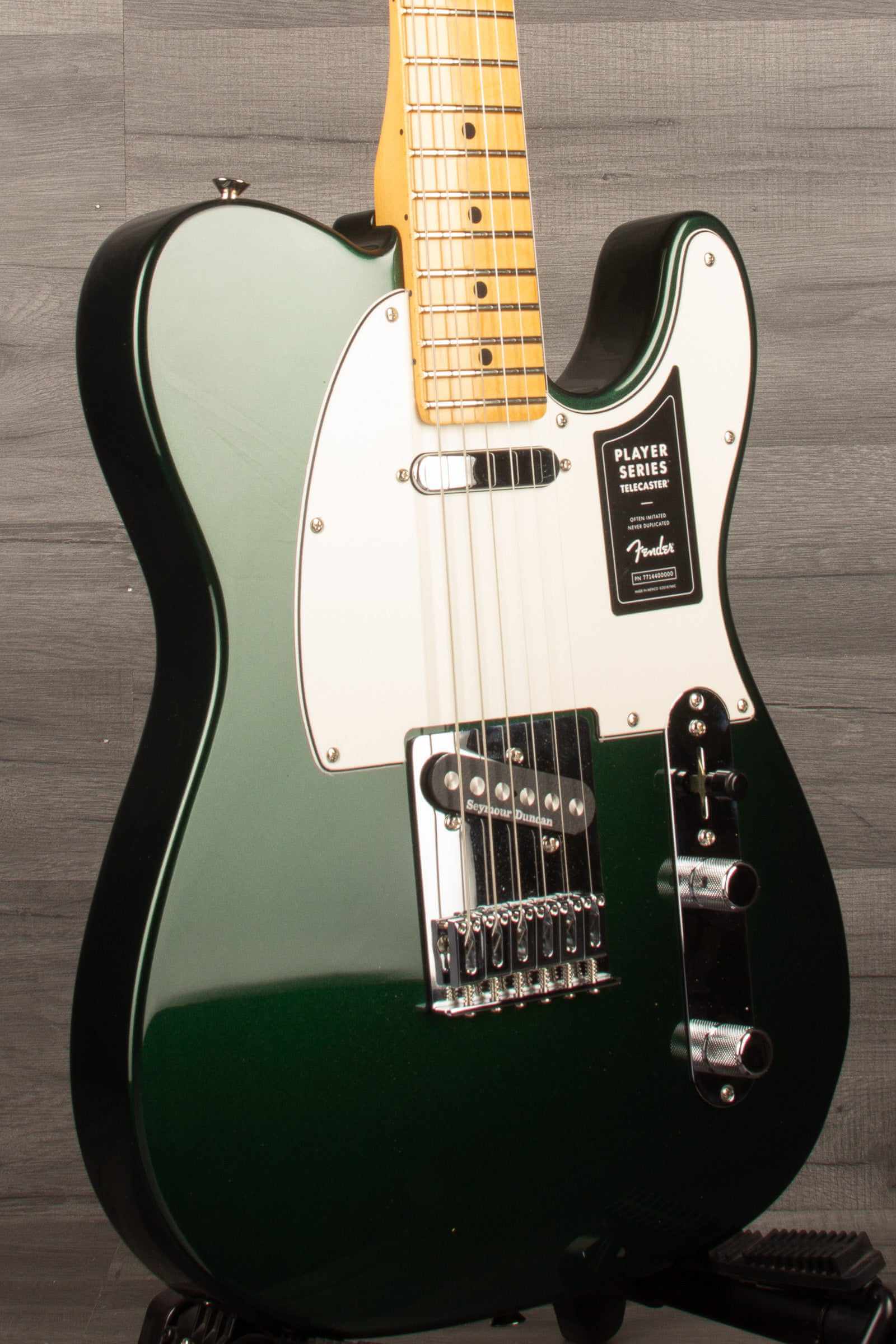 Fender Limited Edition Player Telecaster® Electric Guitar, Maple Fingerboard - British Racing Green