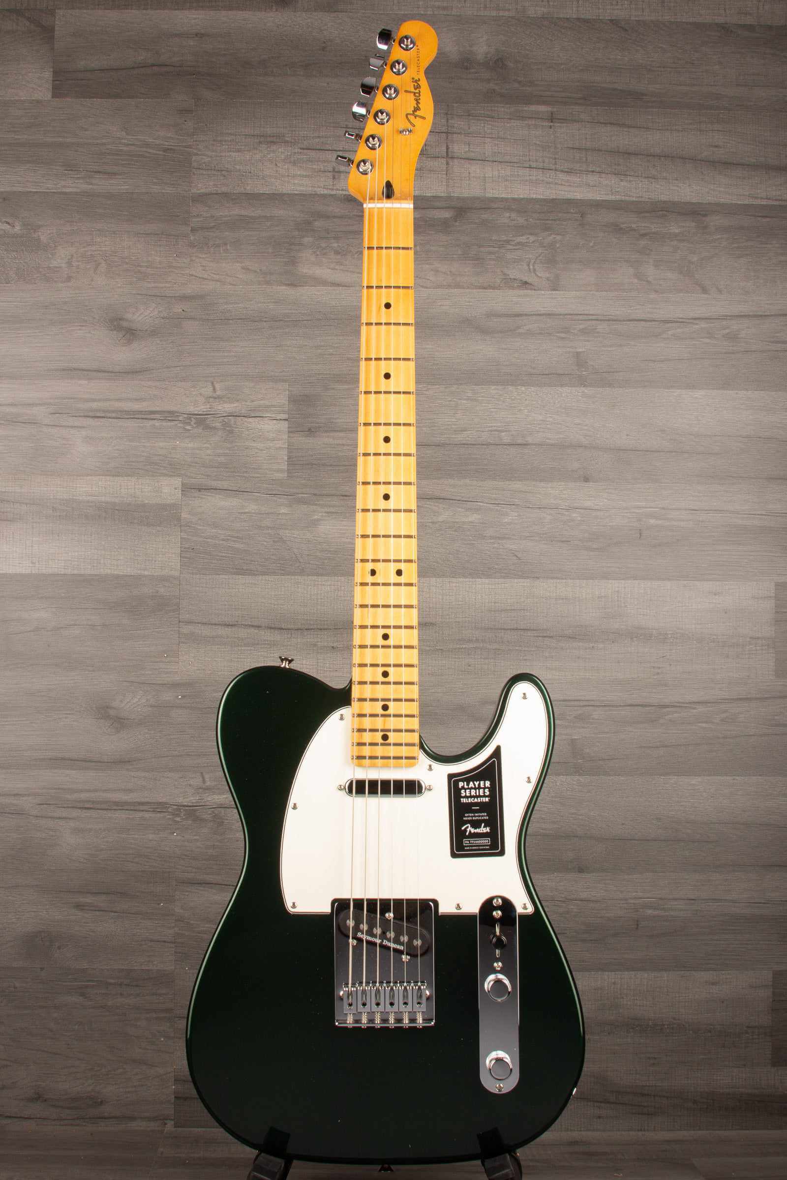 Fender Limited Edition Player Telecaster® Electric Guitar, Maple Fingerboard - British Racing Green