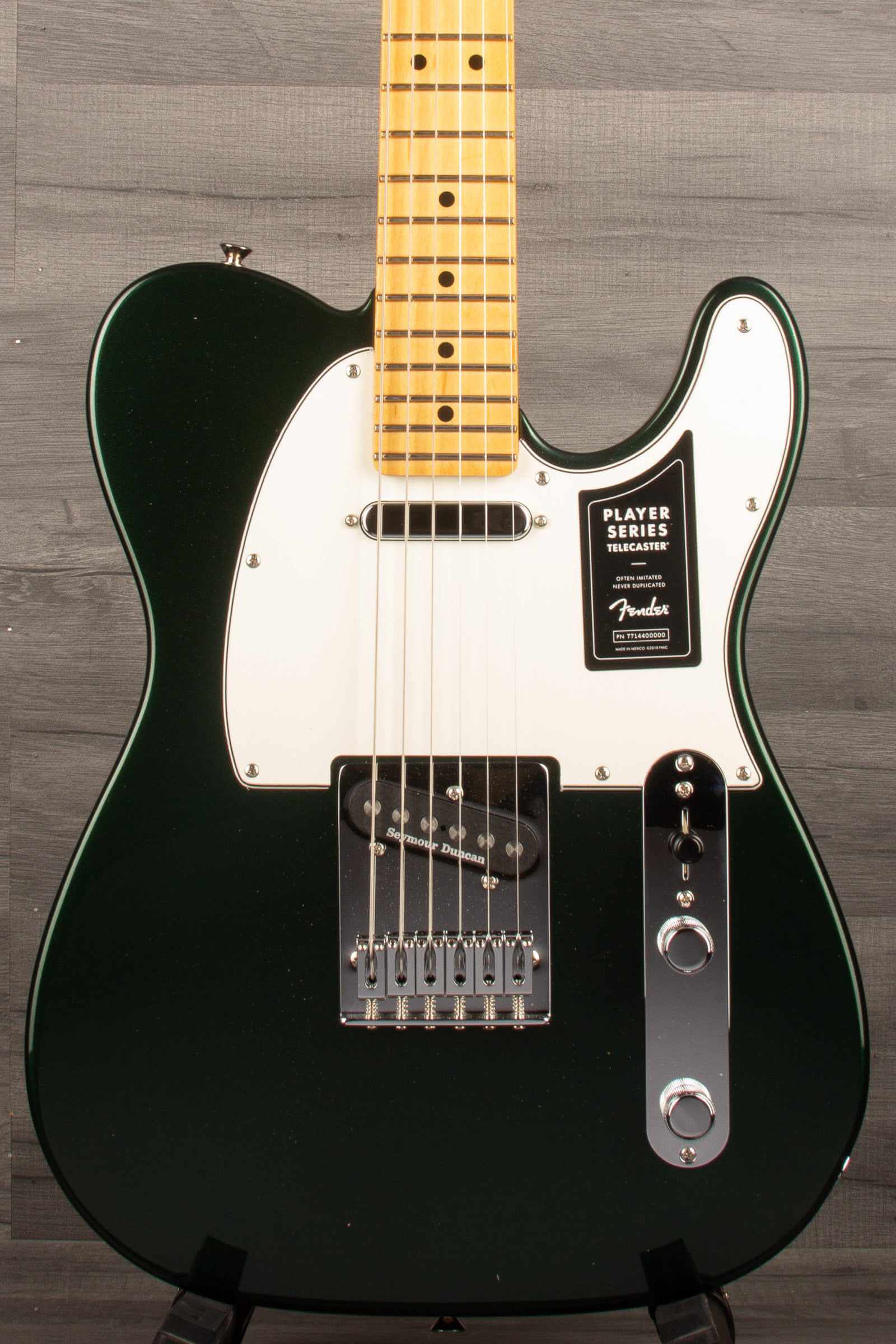 Fender Limited Edition Player Telecaster® Electric Guitar, Maple Fingerboard - British Racing Green