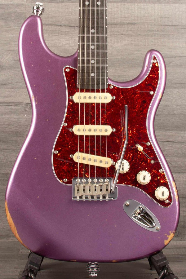 USED - Patina S-type SSS Purple nitro relic - MusicStreet