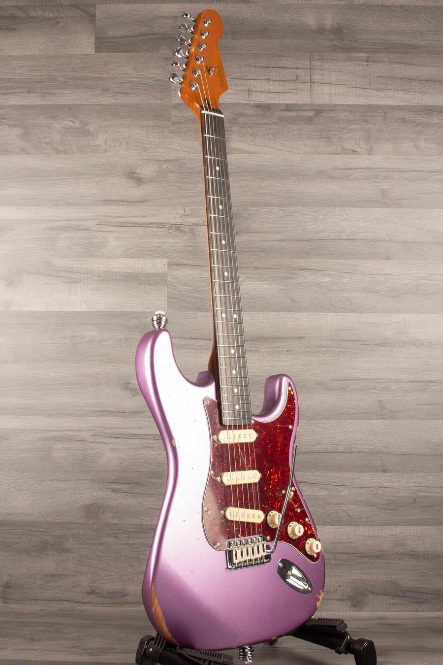 USED - Patina S-type SSS Purple nitro relic - MusicStreet