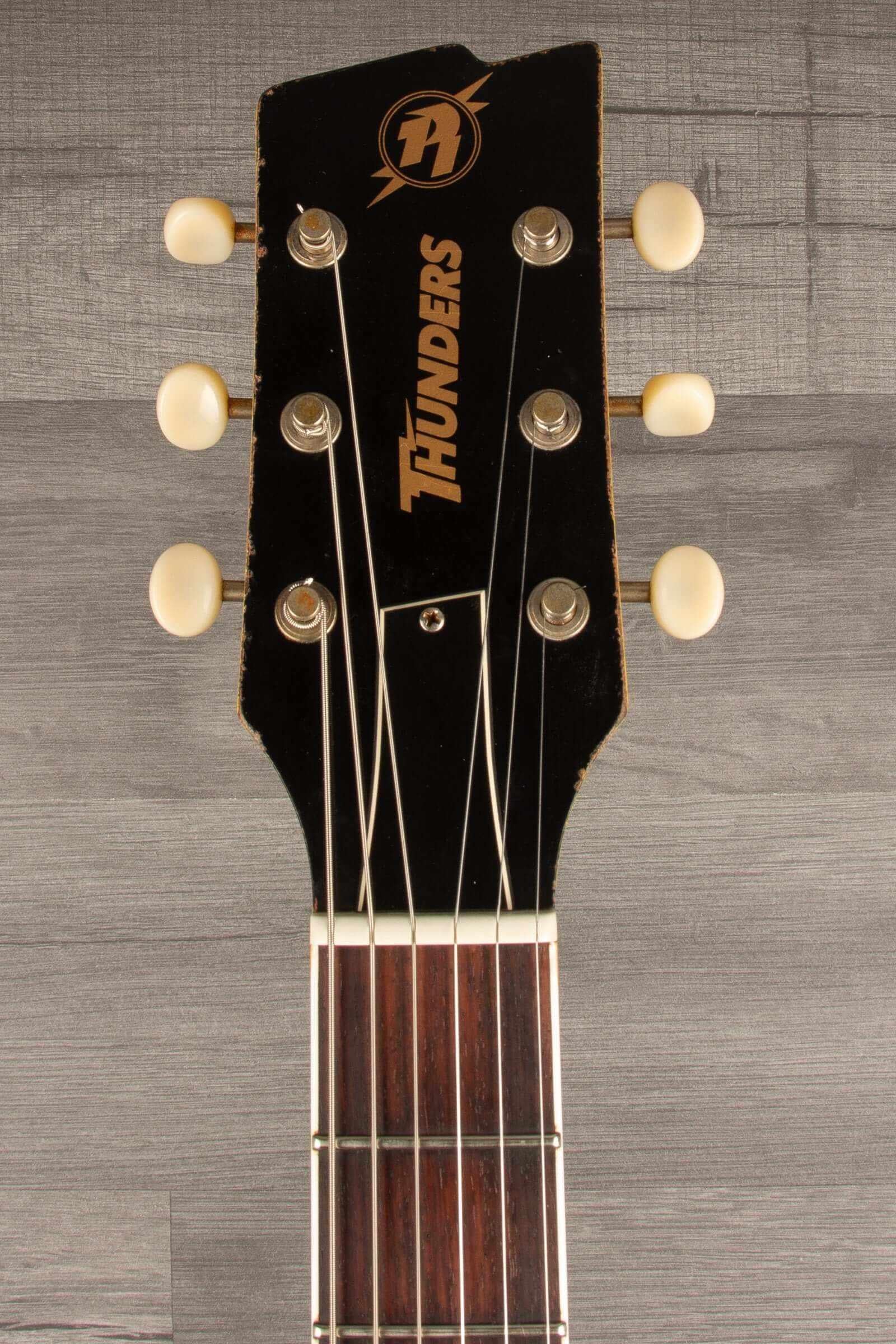 Rock 'n Roll Relics Thunders II Electric Guitar - TV yellow