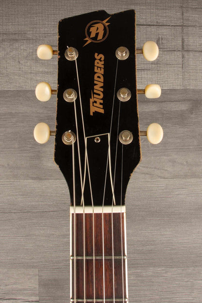 Rock 'n Roll Relics Thunders II Electric Guitar - TV yellow