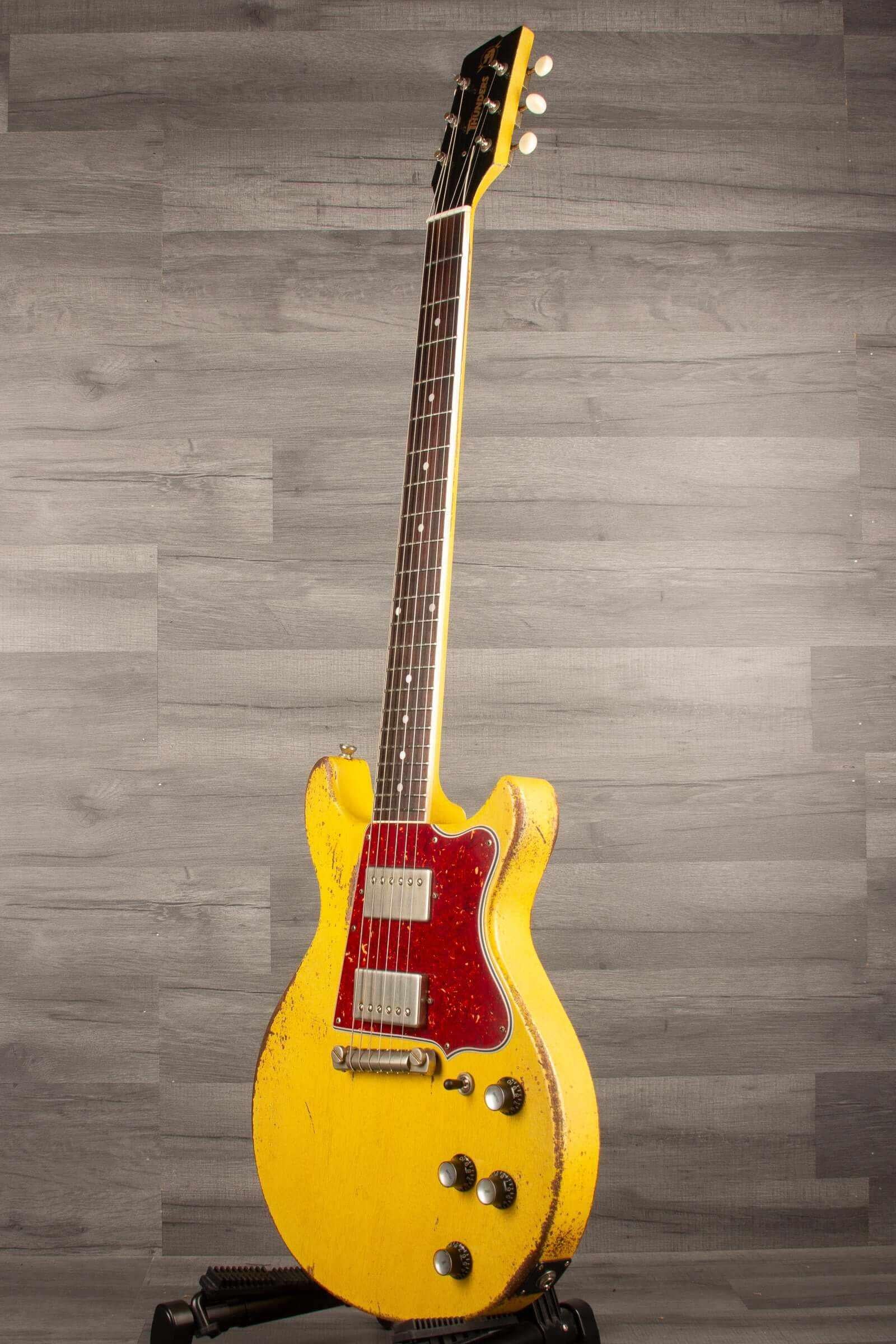Rock 'n Roll Relics Thunders II Electric Guitar - TV yellow