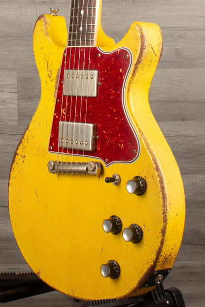 Rock 'n Roll Relics Thunders II Electric Guitar - TV yellow