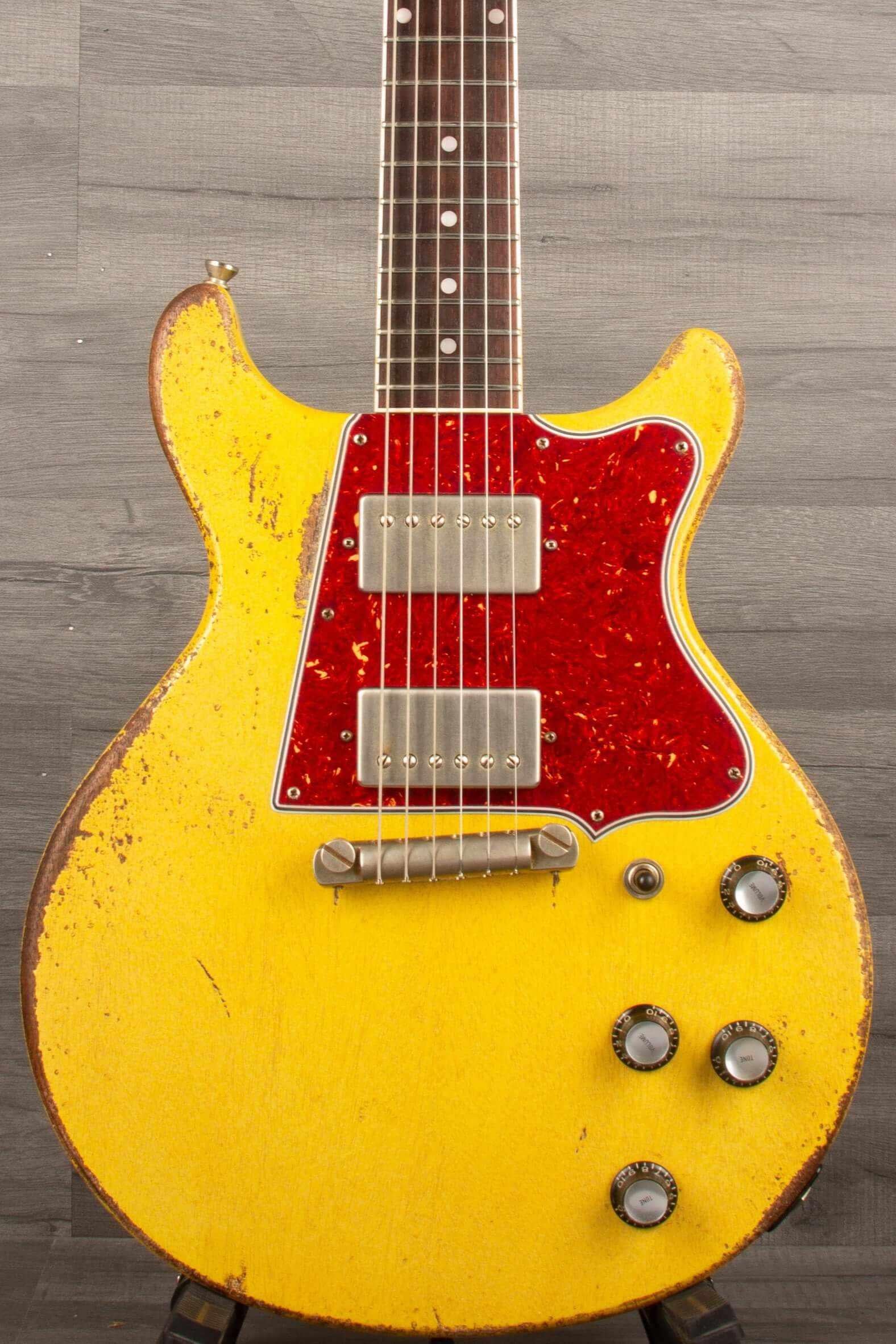 Rock 'n Roll Relics Thunders II Electric Guitar - TV yellow