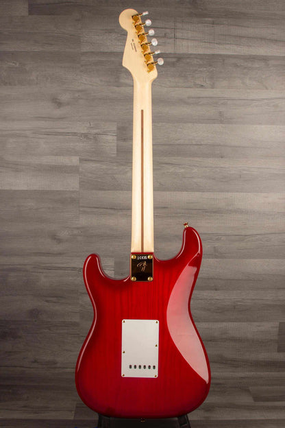 Fender Richie Kotzen Stratocaster® Electric Guitar, Maple Fingerboard - Transparent Red Burst (Japanese)