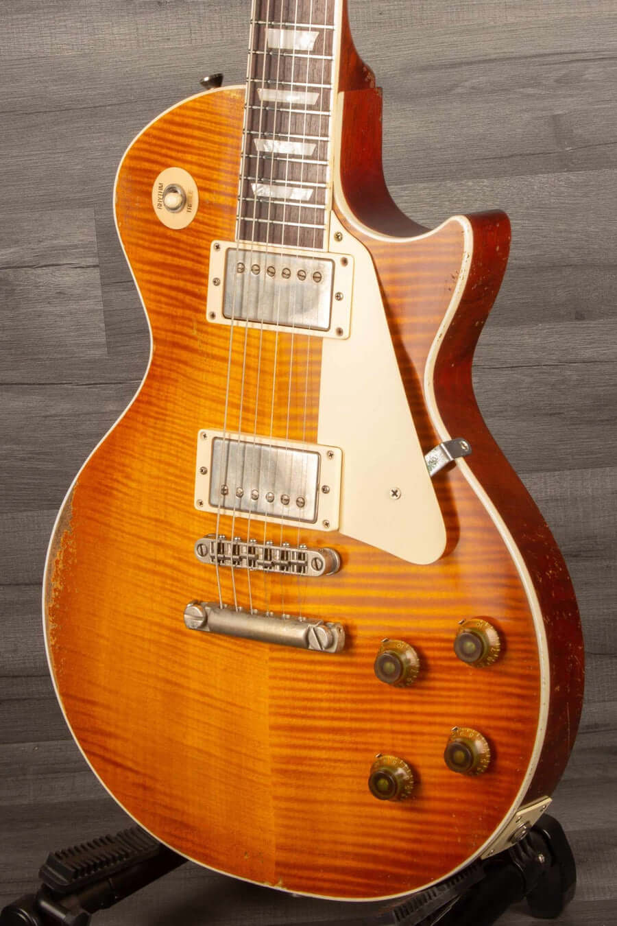Rock'n Roll Relics Heartbreaker Electric Guitar - Dirty Burst
