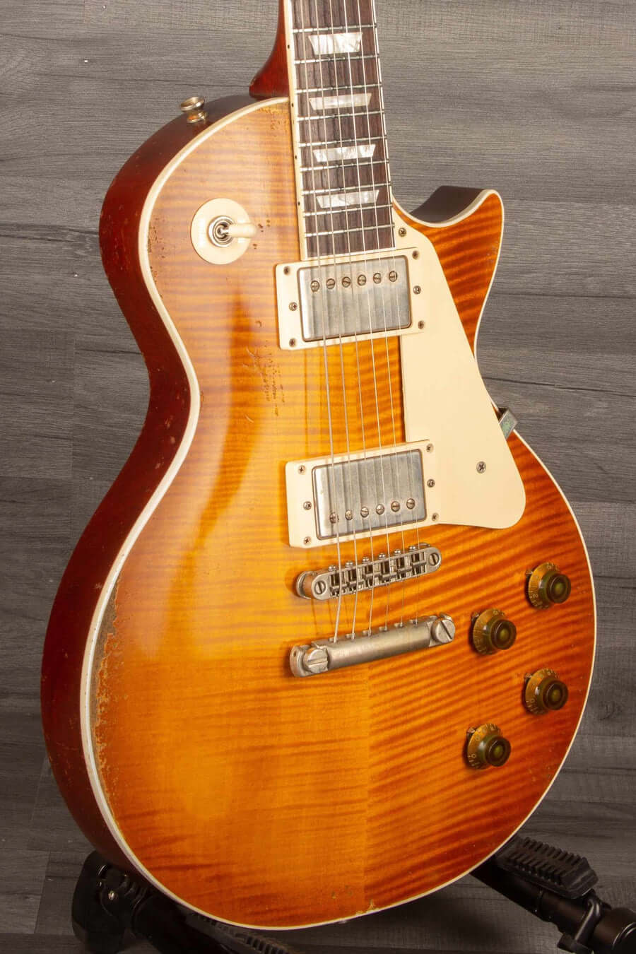Rock'n Roll Relics Heartbreaker Electric Guitar - Dirty Burst