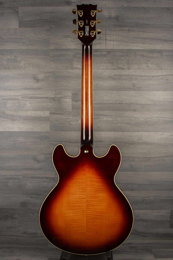Yamaha SA2200 Semi Hollow Electric Guitar - Brown Sunburst