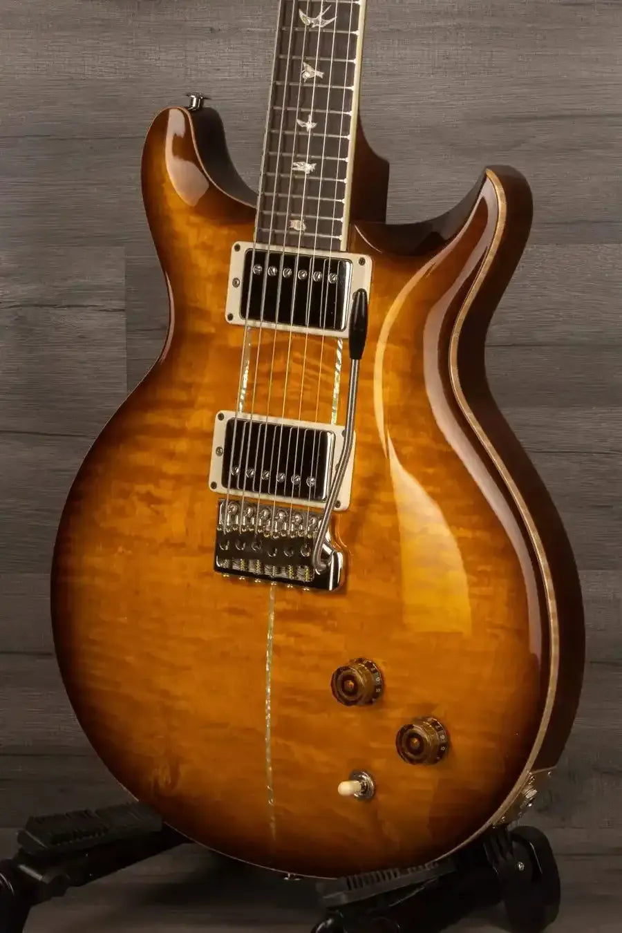 PRS Santana Retro Electric Guitar - Amber Smokeburst s#0360478