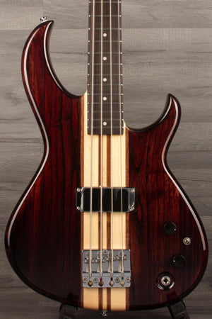 Aria SB-700 Bass Guitar - Walnut - Set Up by MusicStreet