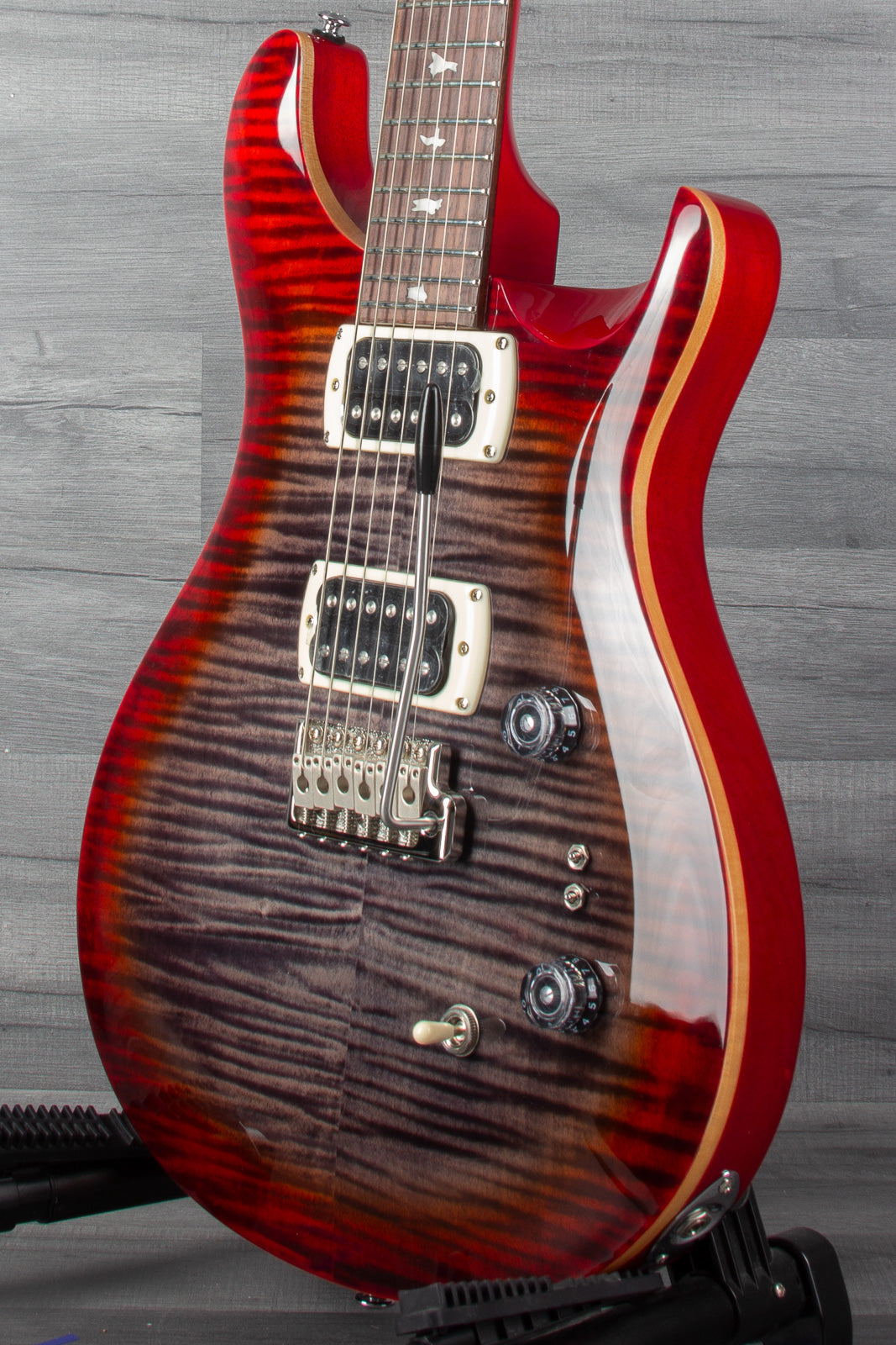 PRS SE Custom 24/08 -  Charcoal cherry burst