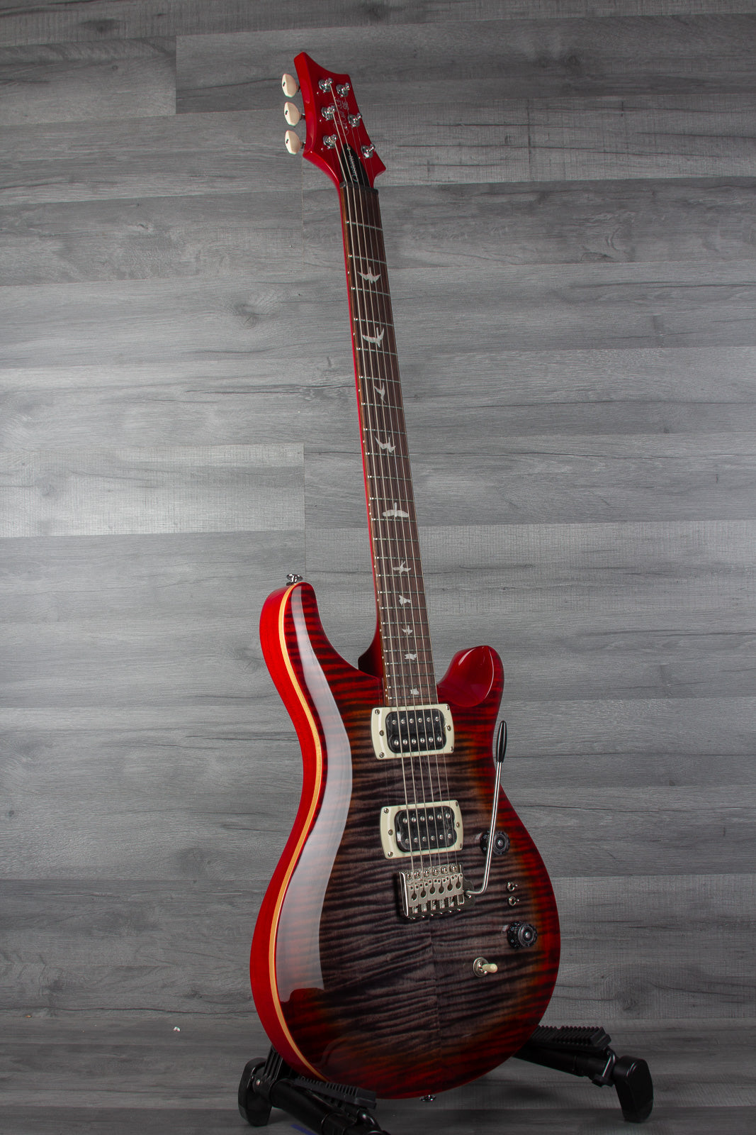 PRS SE Custom 24/08 -  Charcoal cherry burst