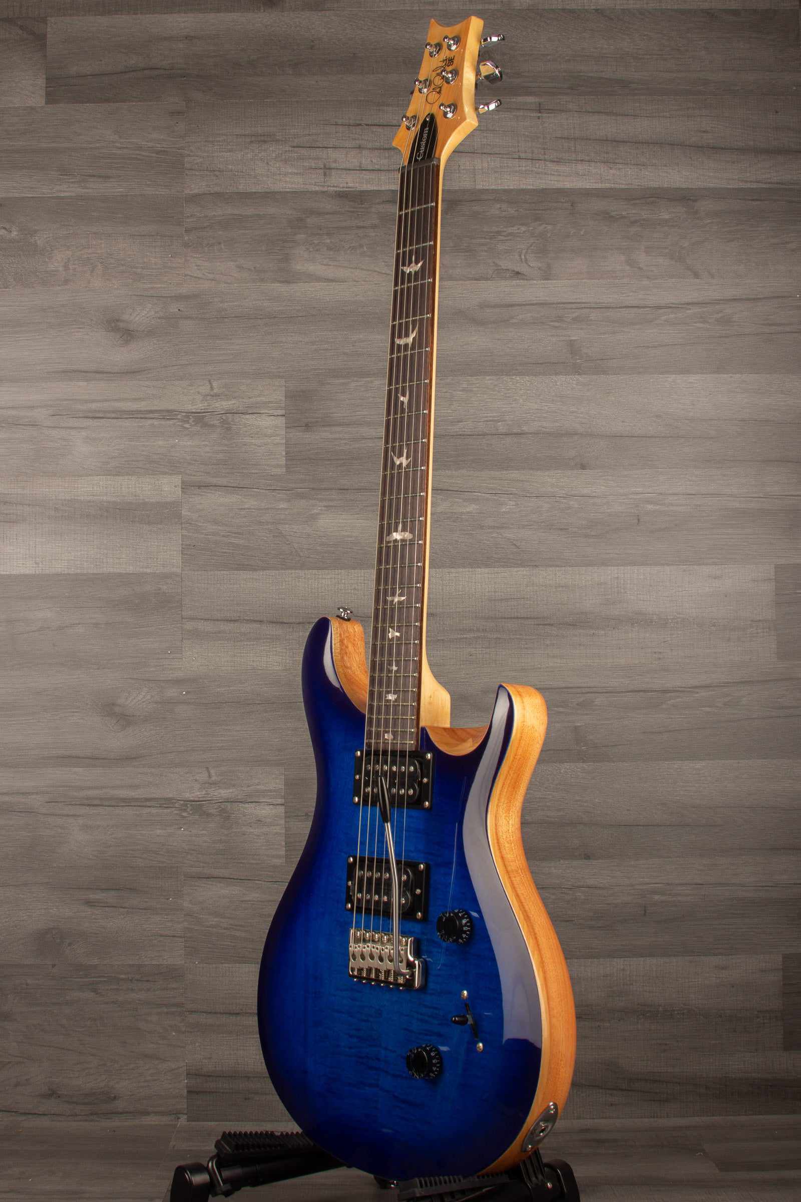 PRS SE Custom 24 Electric Guitar - Faded Blue Burst