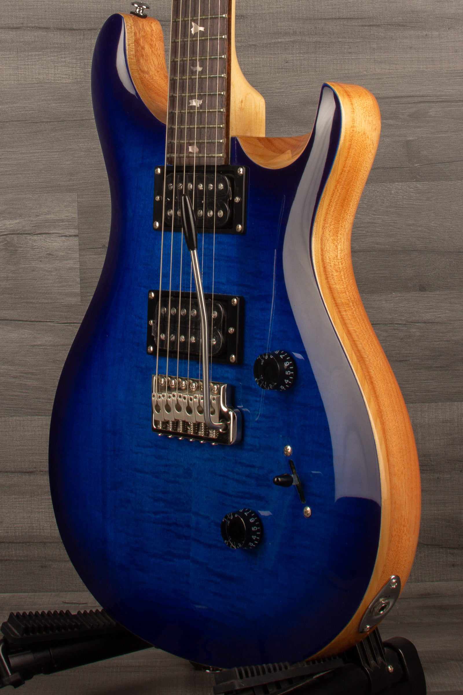 PRS SE Custom 24 Electric Guitar - Faded Blue Burst