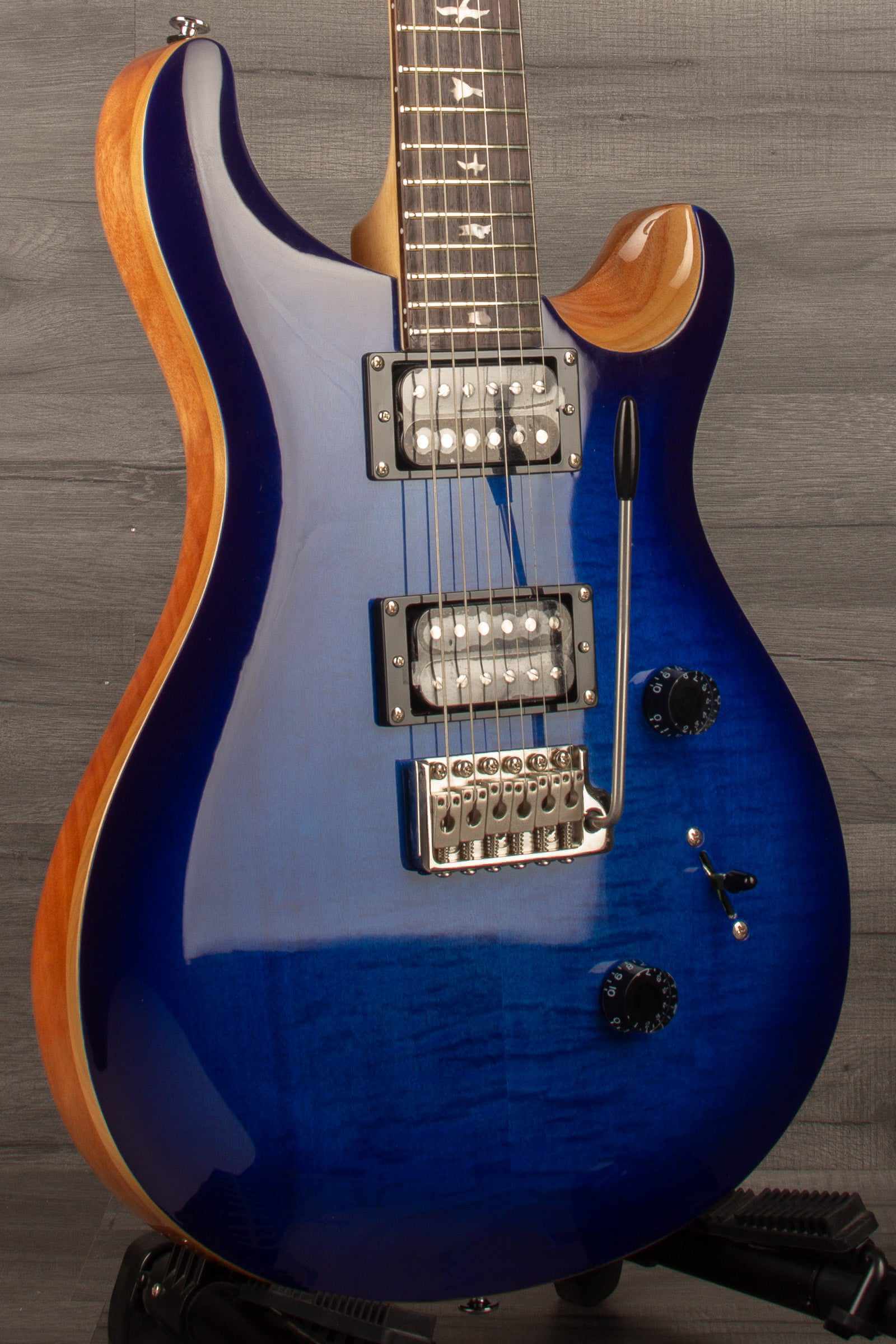 PRS SE Custom 24 Electric Guitar - Faded Blue Burst