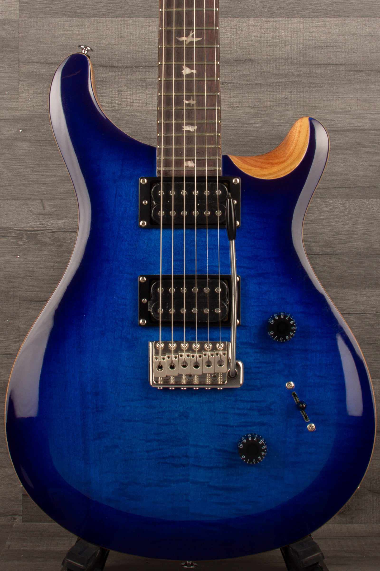 PRS SE Custom 24 Electric Guitar - Faded Blue Burst