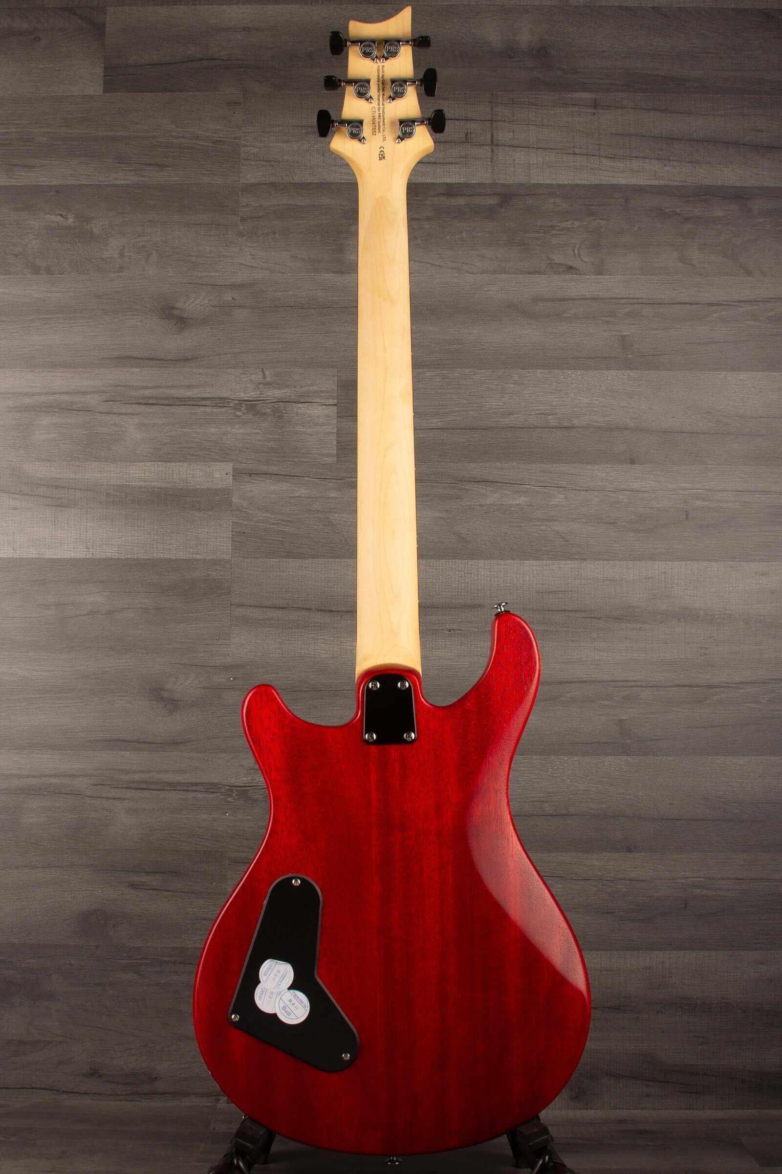 PRS SE CE24 Standard satin Stoptail - Vintage Cherry