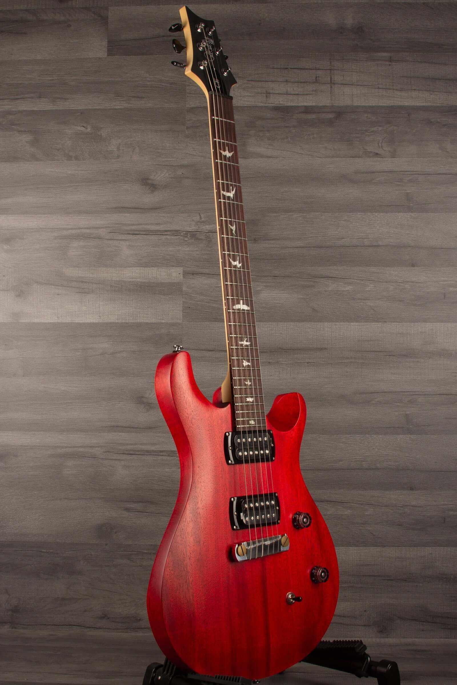 PRS SE CE24 Standard satin Stoptail - Vintage Cherry