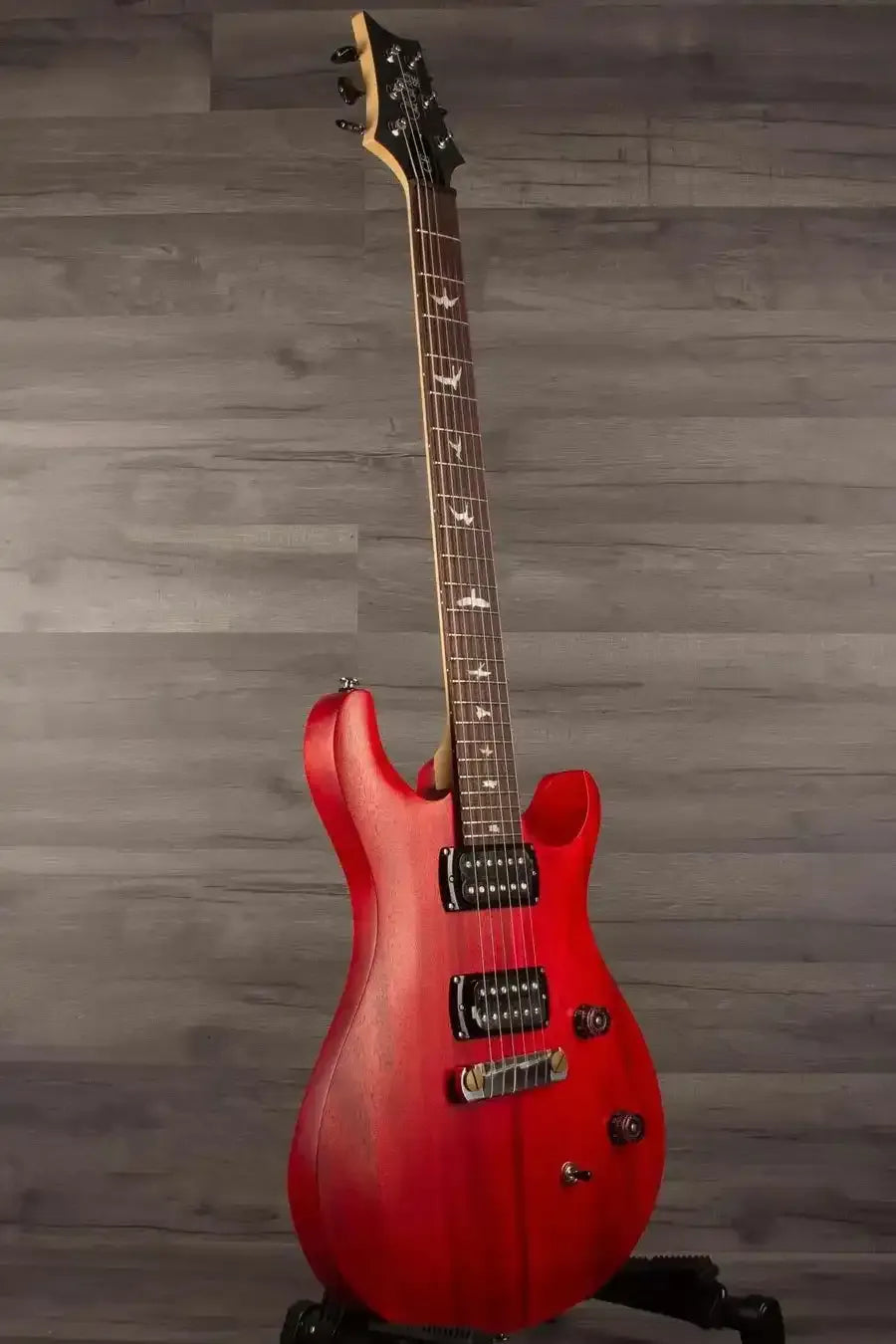 PRS SE CE24 Standard satin Stoptail - Vintage Cherry - MusicStreet