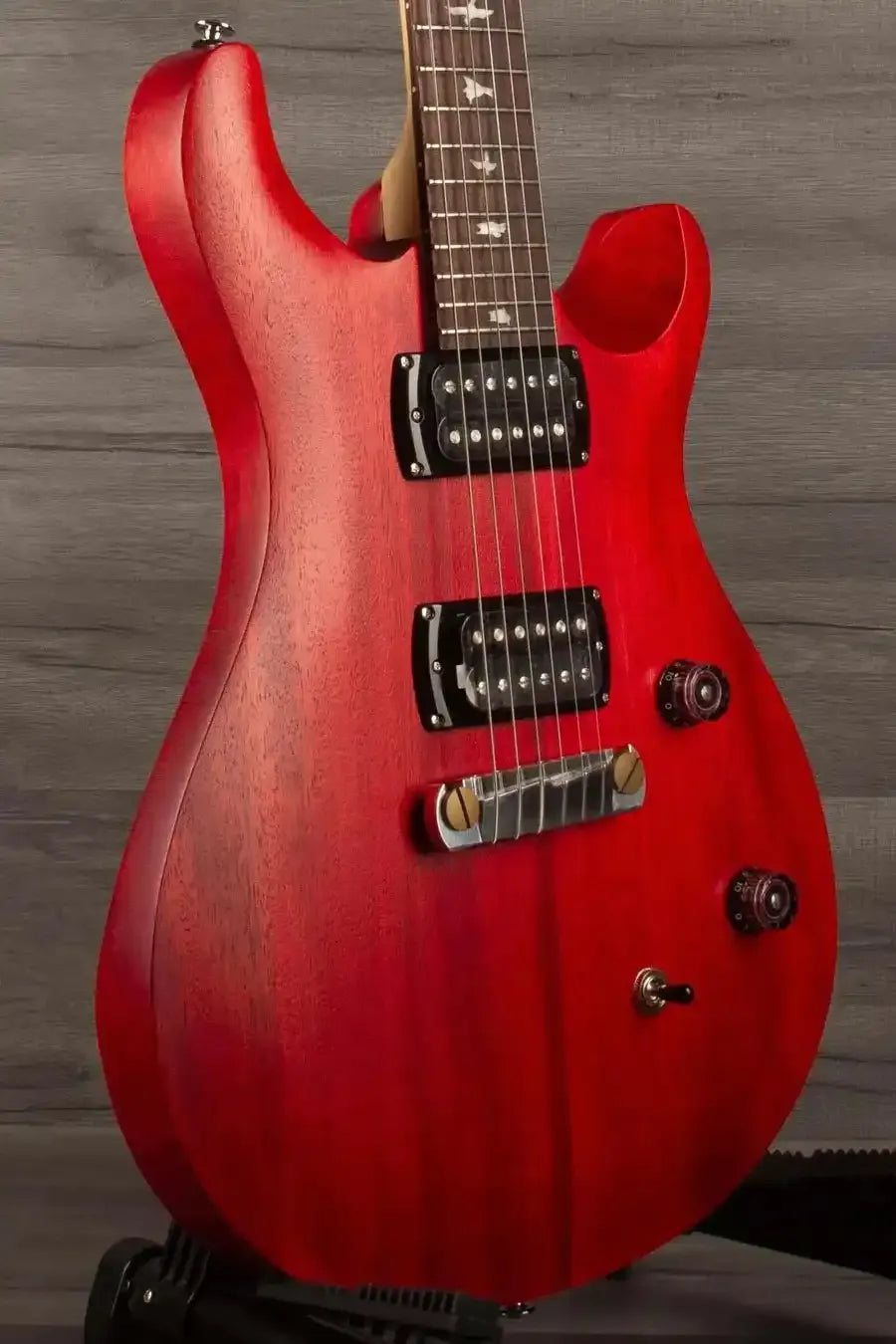 PRS SE CE24 Standard satin Stoptail - Vintage Cherry - MusicStreet