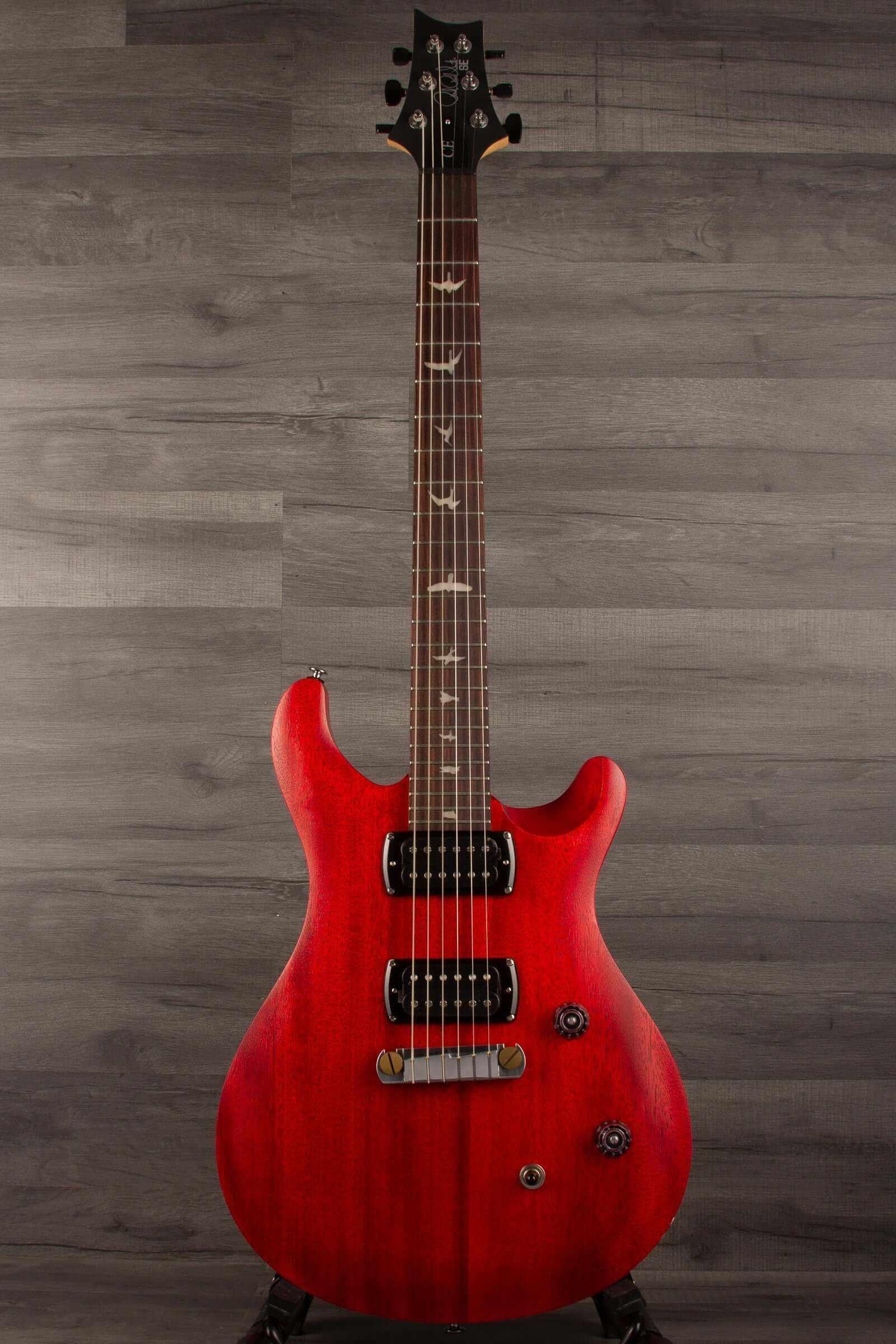 PRS SE CE24 Standard satin Stoptail - Vintage Cherry