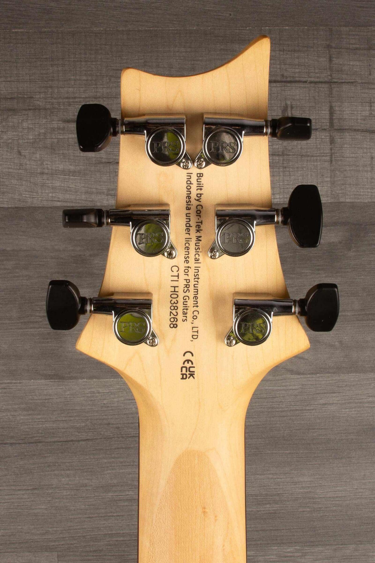 PRS SE CE24 Standard satin Stoptail - Metallic Gold - MusicStreet