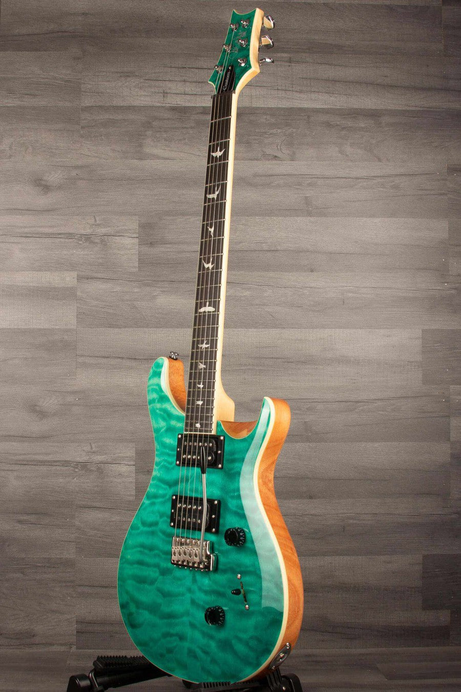 PRS - SE Custom 24 Turquoise Quilt Electric Guitar
