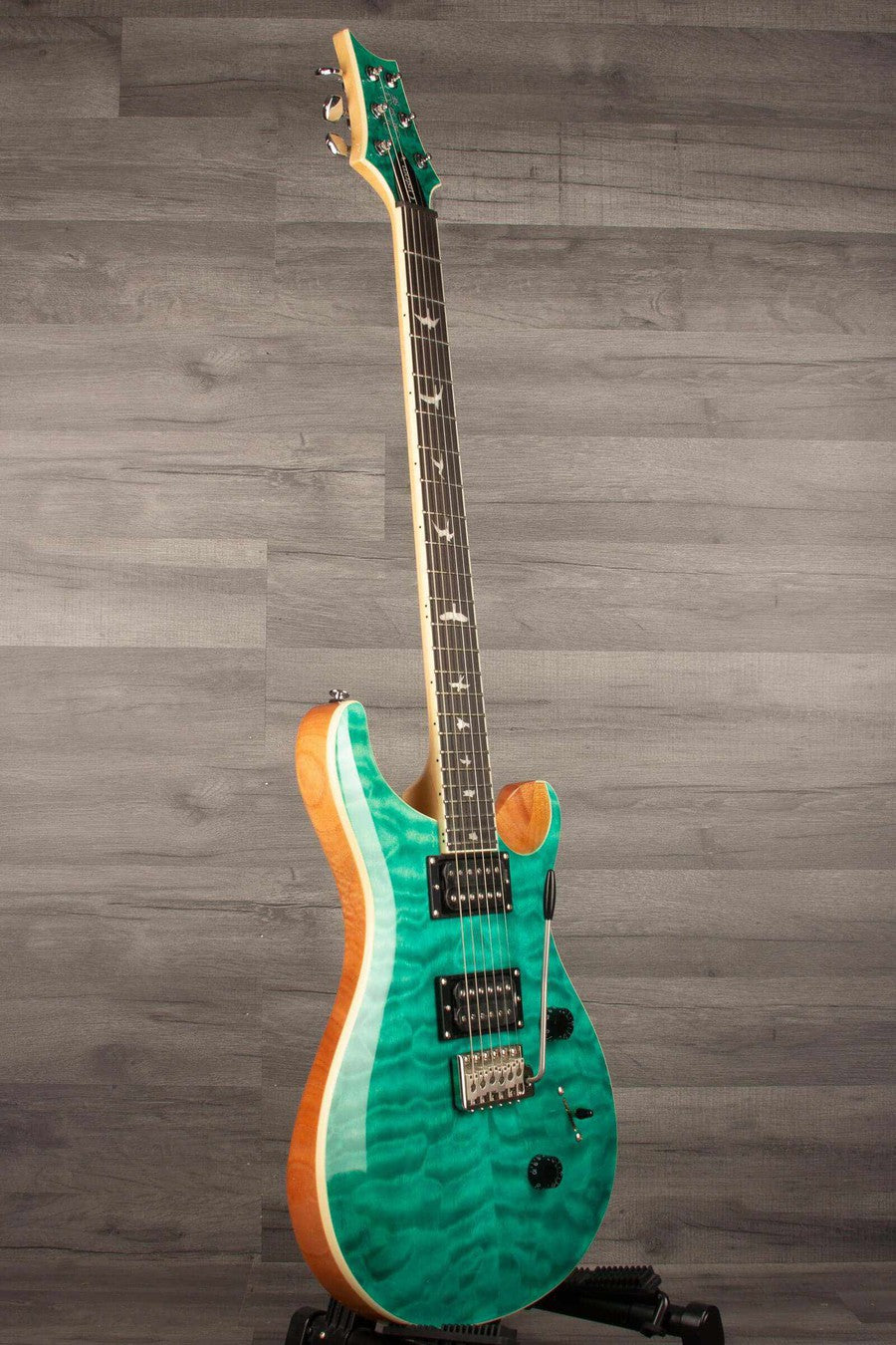 PRS - SE Custom 24 Turquoise Quilt Electric Guitar